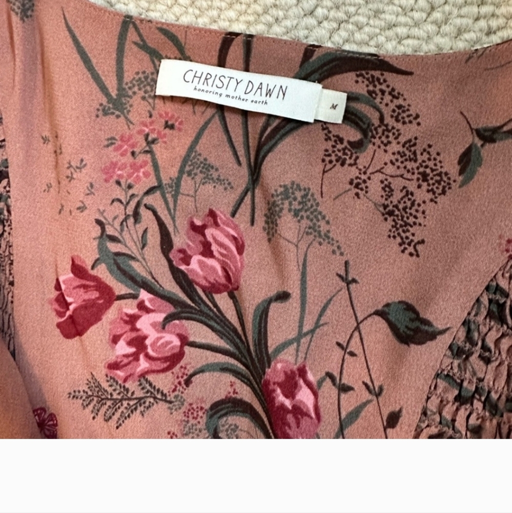 Christy Dawn Rosewood Floral High-Low Sundress - Picture 2 of 9
